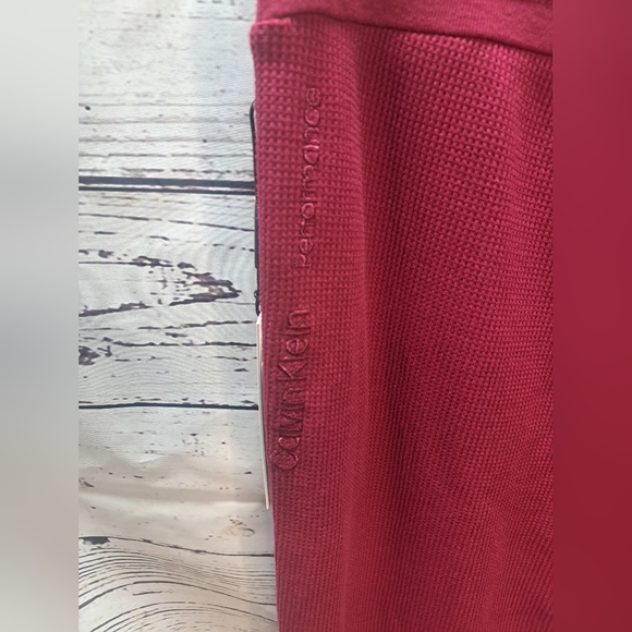 Calvin Klein Performance Women's High Rise Drawstring Flare Pants-L - Picture 3 of 7